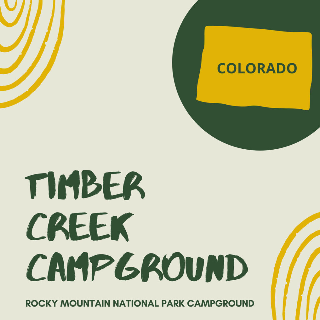Timber Creek Campground - Best Lodging RMNP