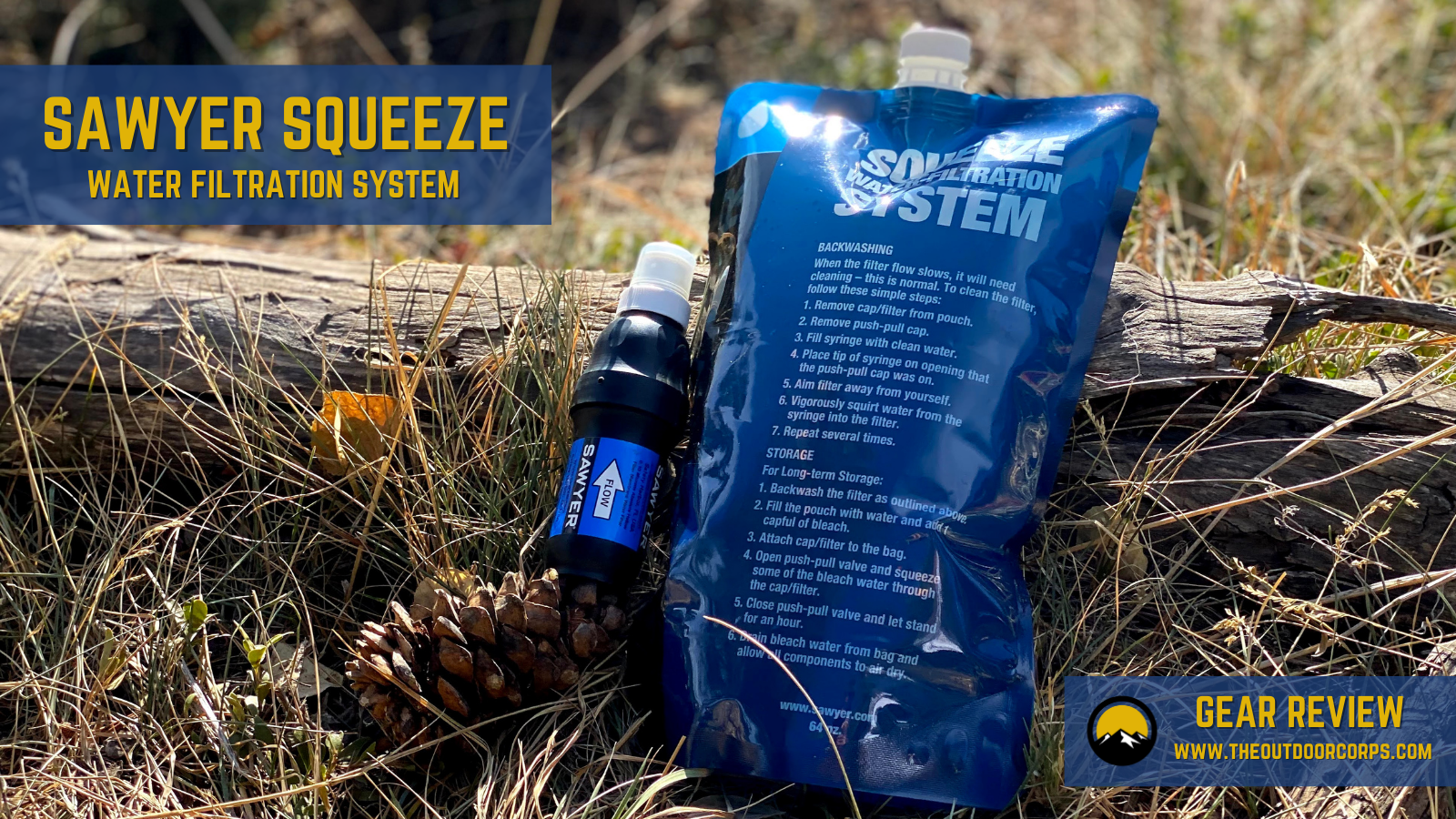 You are currently viewing Sawyer Squeeze Water Filter Review
