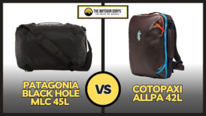 Read more about the article Patagonia Black Hole MLC vs. Cotopaxi Allpa